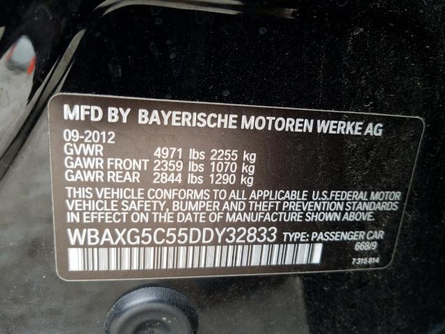 2013 BMW 528 I WBAXG5C55DDY32833