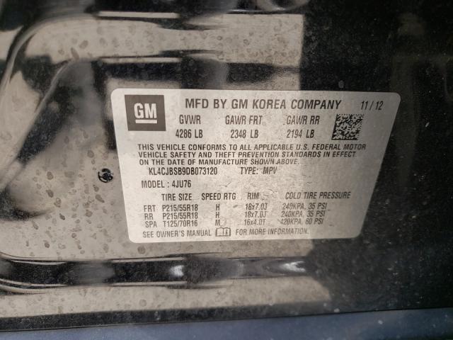 2013 BUICK ENCORE CON KL4CJBSB9DB073120