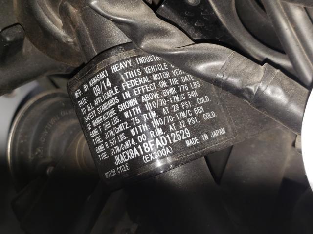 2015 KAWASAKI EX300 A JKAEX8A18FA012529