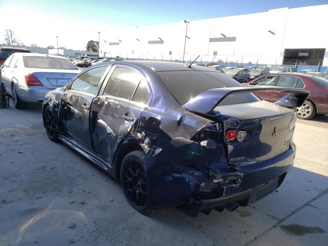 2013 MITSUBISHI LANCER EVO JA32W5FVXDU013312