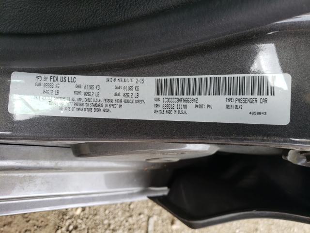 2015 CHRYSLER 200 C 1C3CCCCB4FN663042