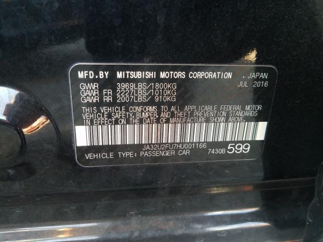 2017 MITSUBISHI LANCER ES - JA32U2FU7HU001166
