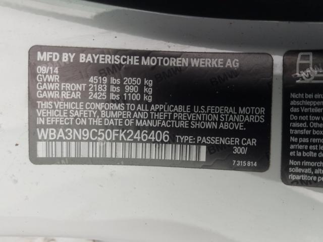2015 BMW 428 XI WBA3N9C50FK246406