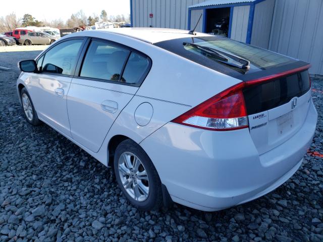 2010 HONDA INSIGHT EX JHMZE2H76AS025964