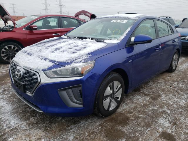 2020 HYUNDAI IONIQ BLUE KMHC65LC6LU205295
