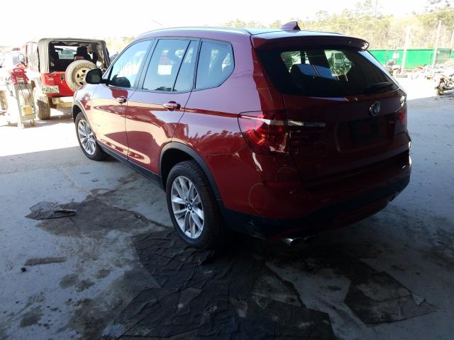 2016 BMW X3 SDRIVE2 5UXWZ7C54G0T43080