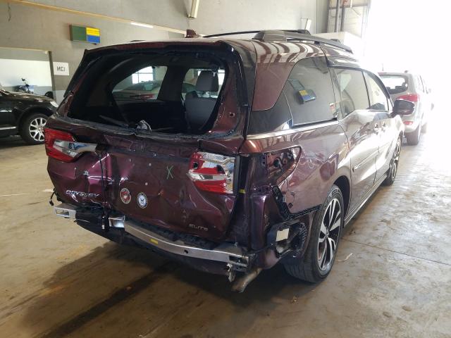 2018 HONDA ODYSSEY EL 5FNRL6H93JB017107