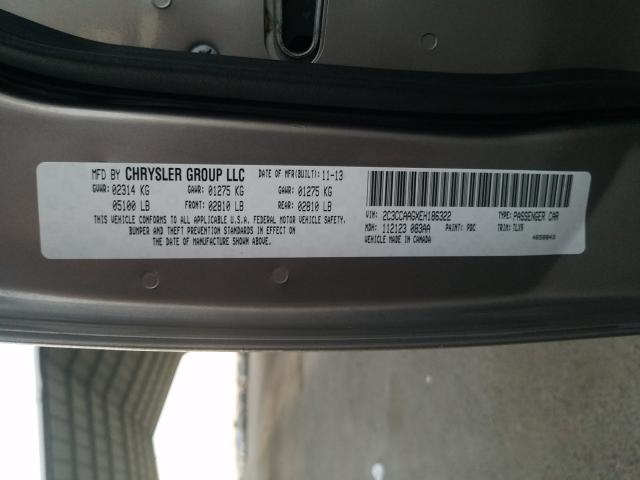 2014 CHRYSLER 300 - 2C3CCAAGXEH186322