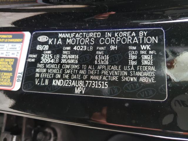 2020 KIA SOUL LX - KNDJ23AU8L7731515