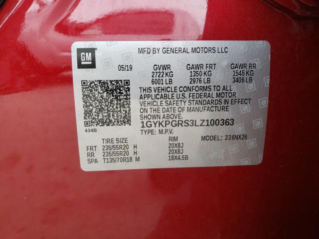 2020 CADILLAC XT6 SPORT 1GYKPGRS3LZ100363