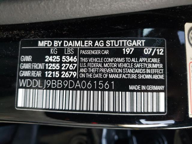 2013 MERCEDES-BENZ CLS 550 4M WDDLJ9BB9DA061561