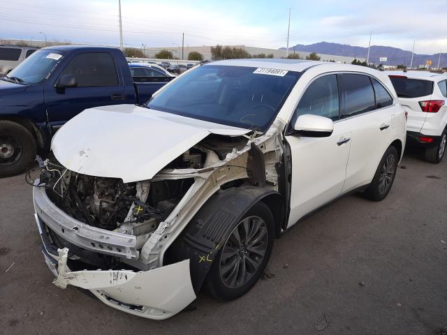 2014 ACURA MDX TECHNO 5FRYD3H42EB020726
