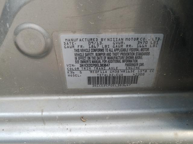 2014 NISSAN VERSA NOTE 3N1CE2CP0EL383647