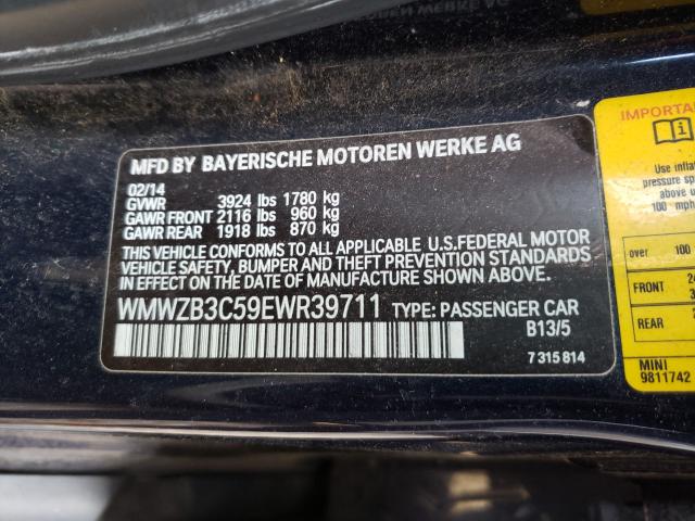 2014 MINI COOPER COU WMWZB3C59EWR39711