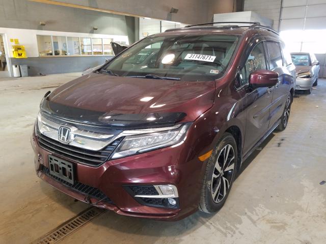 2018 HONDA ODYSSEY EL 5FNRL6H93JB017107
