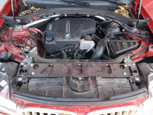 2016 BMW X3 SDRIVE2 5UXWZ7C54G0T43080
