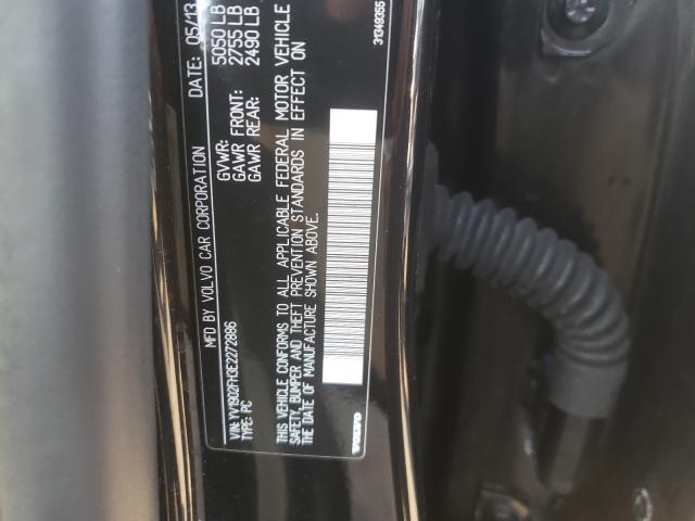 2014 VOLVO S60 T6 YV1902FH3E2272886