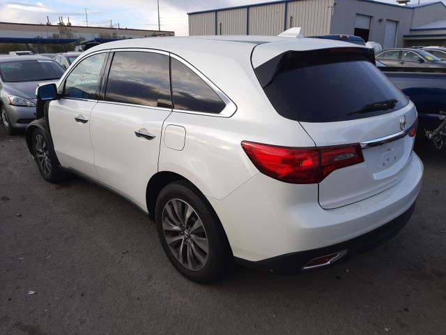 2014 ACURA MDX TECHNO 5FRYD3H42EB020726