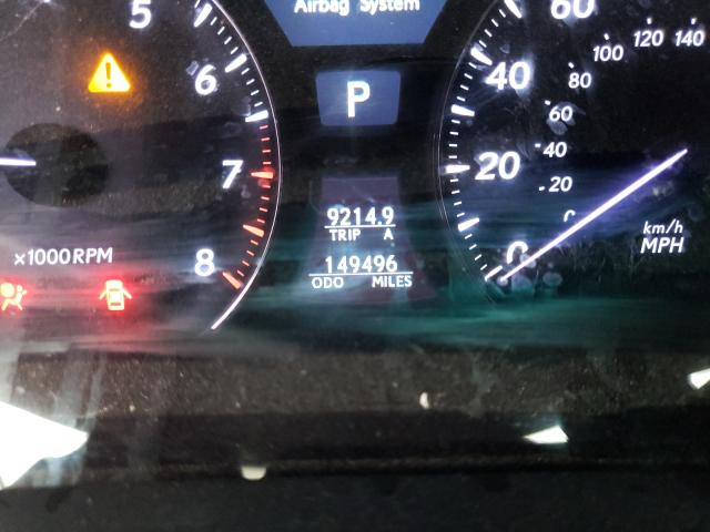 2011 LEXUS LS 460L JTHGL5EF9B5043322