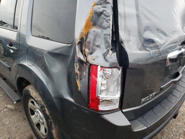 2011 HONDA PILOT LX 5FNYF4H2XBB058569