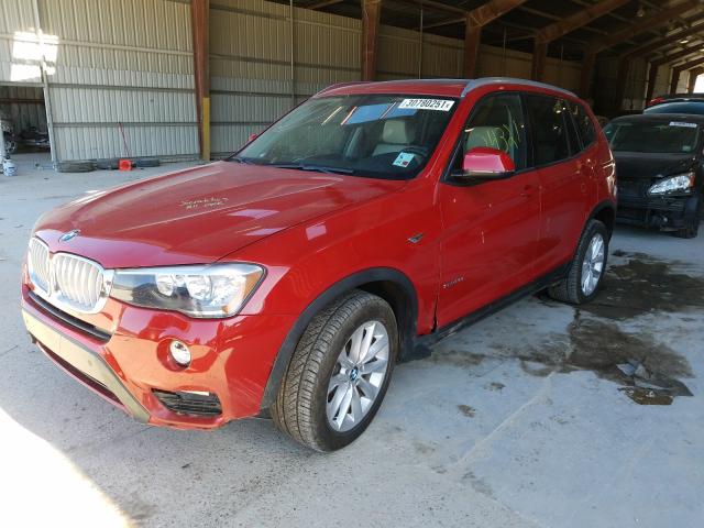 2016 BMW X3 SDRIVE2 5UXWZ7C54G0T43080