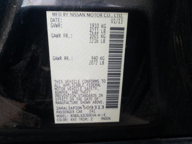 2013 NISSAN ALTIMA 2.5 - 1N4AL3AP1DN509313