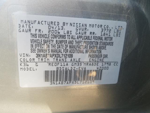 2013 NISSAN SENTRA S - 3N1AB7APXDL712109