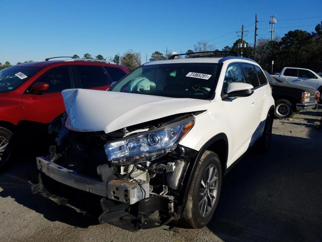 2019 TOYOTA HIGHLANDER 5TDKZRFH8KS556346