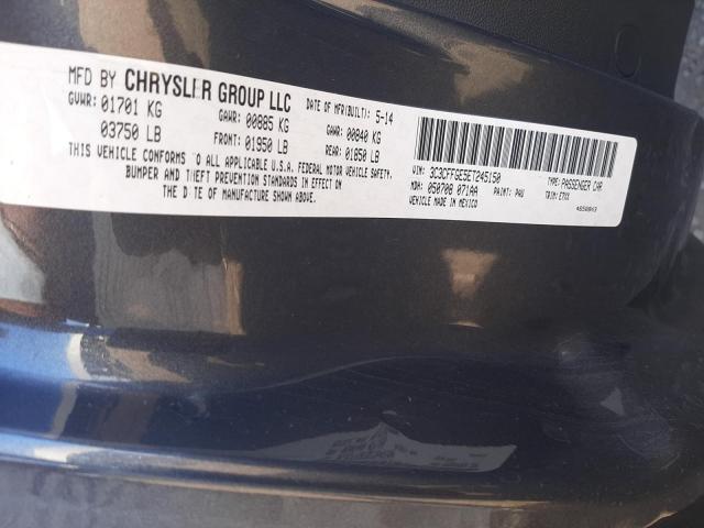 2014 FIAT 500 3C3CFFGE5ET245150