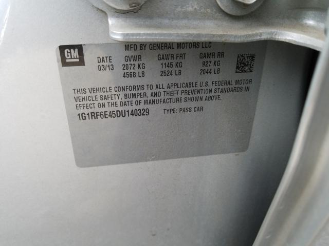 2013 CHEVROLET VOLT 1G1RF6E45DU140329