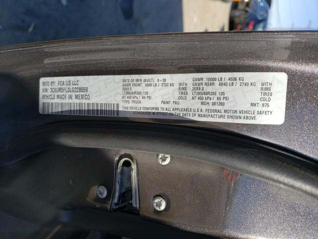 2020 RAM 2500 LARAM 3C6UR5FL0LG228559