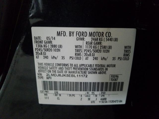 2014 LINCOLN MKX 2LMDJ6JK5EBL11172