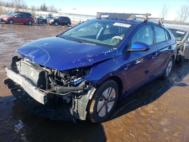 2019 HYUNDAI IONIQ BLUE KMHC65LC1KU117673