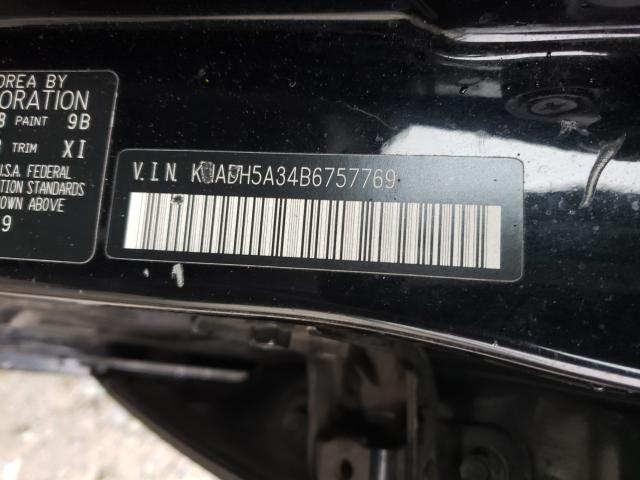 2011 KIA RIO BASE KNADH5A34B6757769
