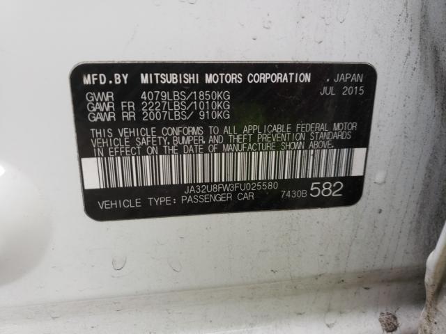 2015 MITSUBISHI LANCER GT JA32U8FW3FU025580