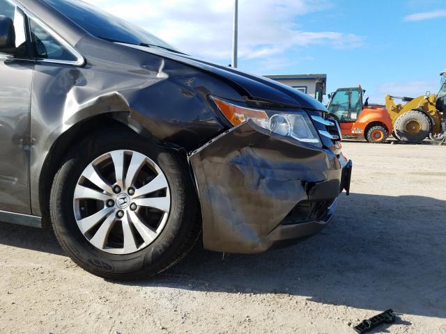 2016 HONDA ODYSSEY SE 5FNRL5H39GB112320