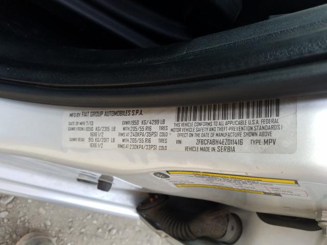 2014 FIAT 500L EASY ZFBCFABH4EZ011416