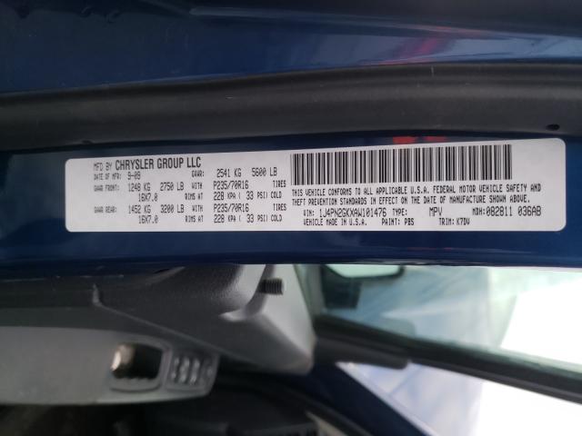 2010 JEEP LIBERTY SP - 1J4PN2GKXAW101476