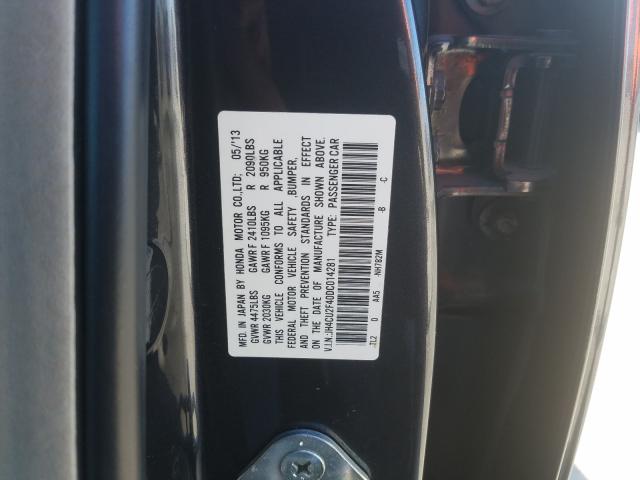 2013 ACURA TSX JH4CU2F40DC014281