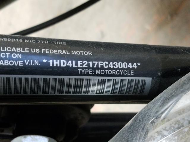 2015 HARLEY-DAVIDSON XL883 1HD4LE217FC430044
