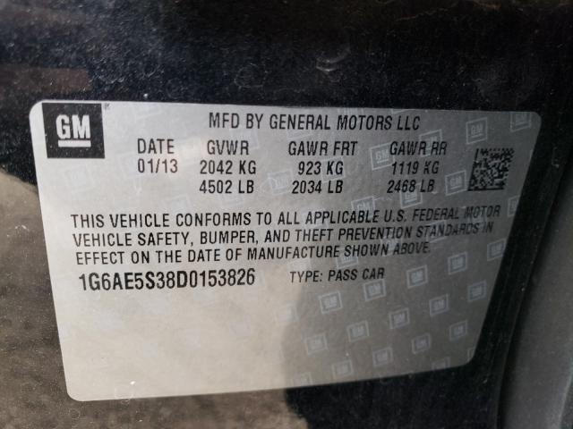 2013 CADILLAC ATS PREMIU 1G6AE5S38D0153826