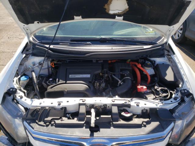 2012 HONDA CIVIC HYBR JHMFB4F23CS007746
