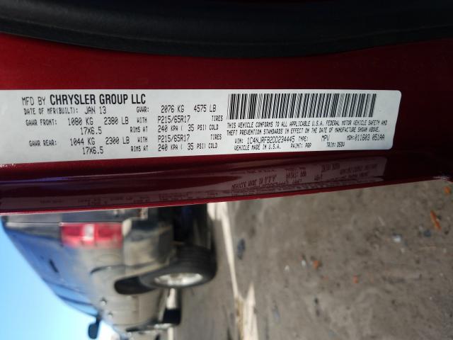 2013 JEEP PATRIOT LA 1C4NJRFB2DD234445