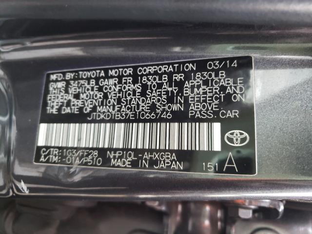 2014 TOYOTA PRIUS C - JTDKDTB37E1066746
