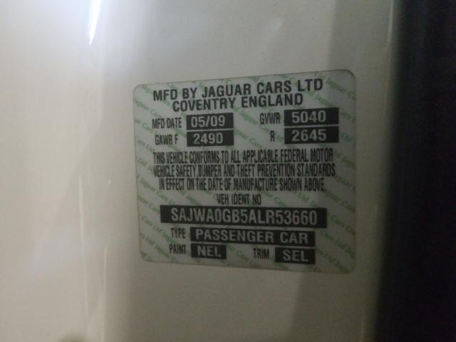 2010 JAGUAR XF PREMIUM SAJWA0GB5ALR53660