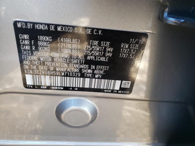 2020 HONDA HR-V EX 3CZRU6H59LM710329