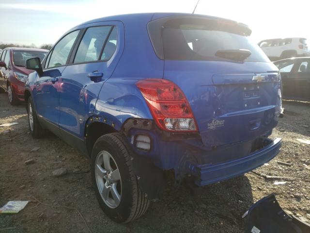 2016 CHEVROLET TRAX LS KL7CJNSB7GB762517