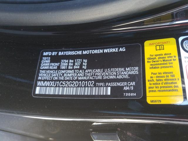 2016 MINI COOPER WMWXU1C52G2D10102