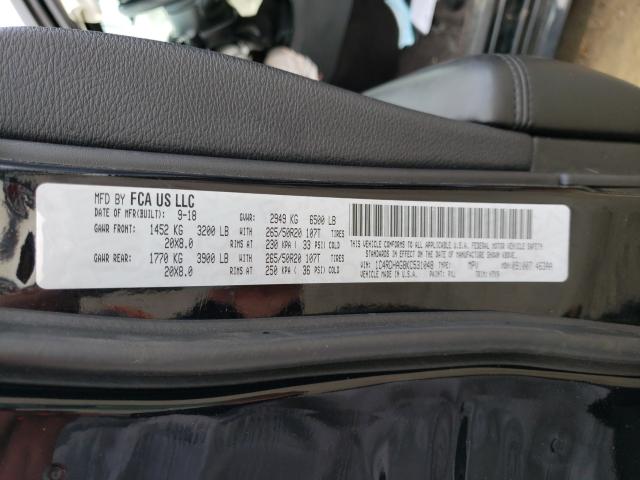 2019 DODGE DURANGO SX 1C4RDHAG8KC531048
