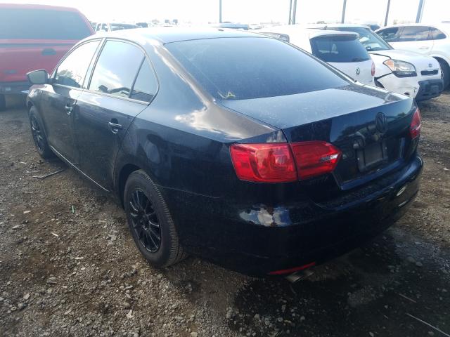 2013 VOLKSWAGEN JETTA BASE 3VW2K7AJ2DM291412